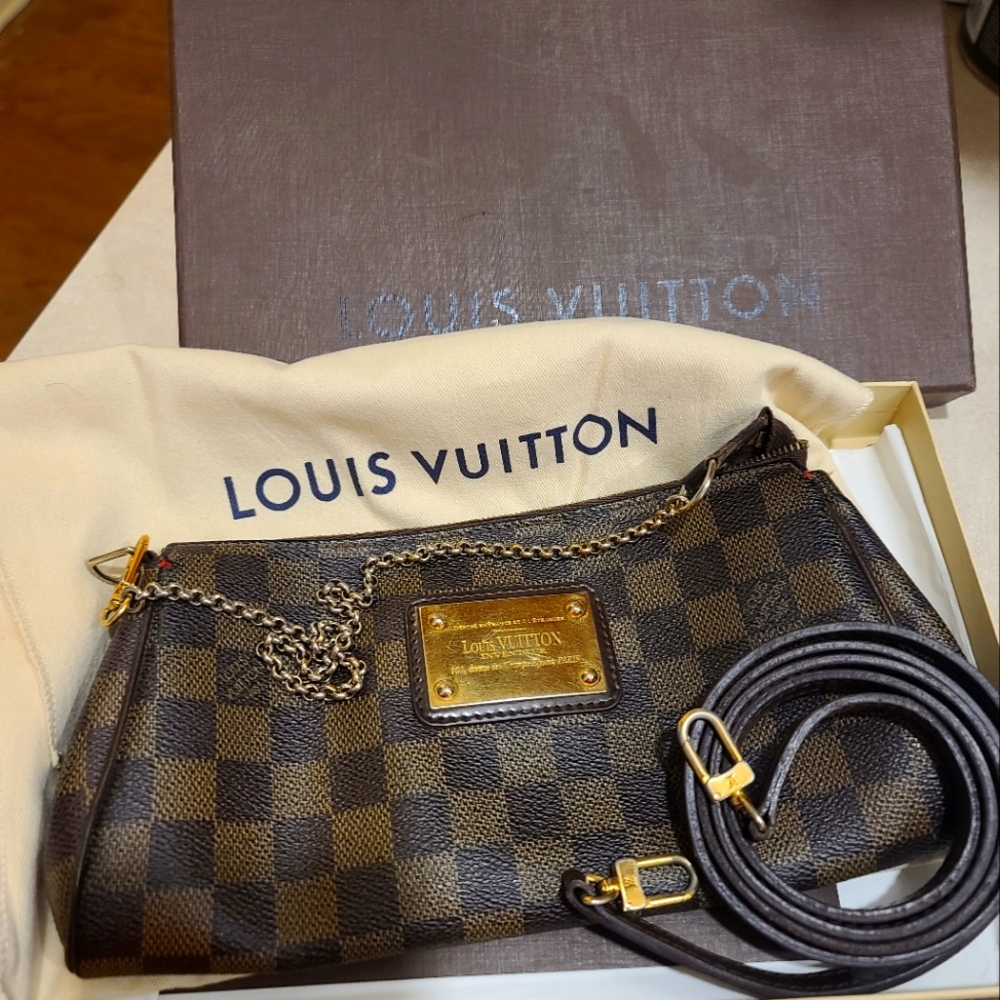Louis vuitton Eva Damier Crossbody/cluth